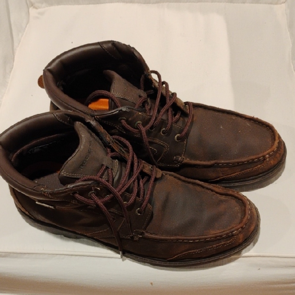 Rockport Dark Brown Chukka Boots 10
